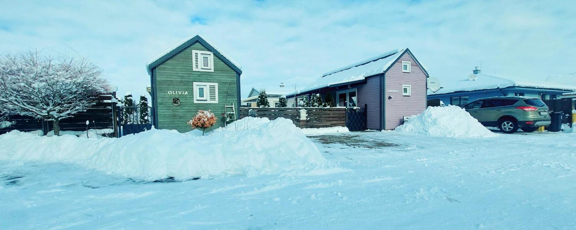 Villa Tiny House Lavender Podturen Exterior foto